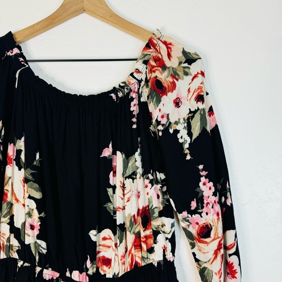 NWT | Windsor | floral little black dress | M - Picture 2 of 7